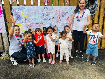 Child at Little Heaven Daycare